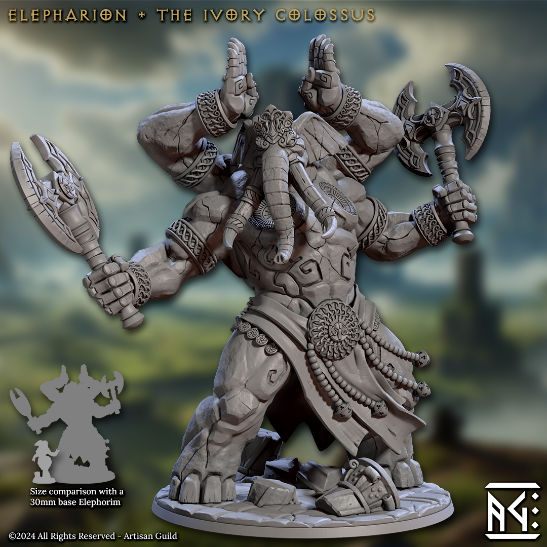 Elepharion - The Ivory Colossus (Elephorim Ivory Sentinels)